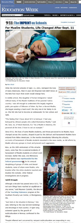 M. Scott Brauer for Education Week - For Muslim Students, Life Changed After Sept. 11 - 8 September 2011