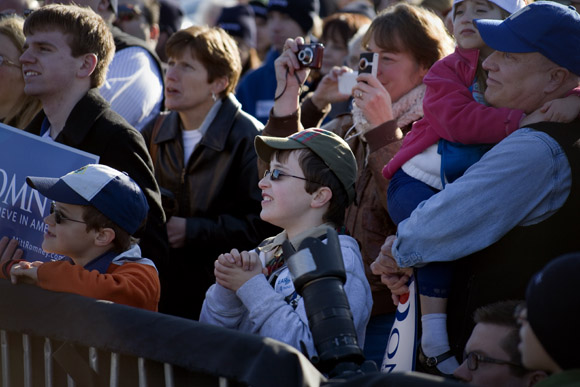Mitt Romney in Manchester NH