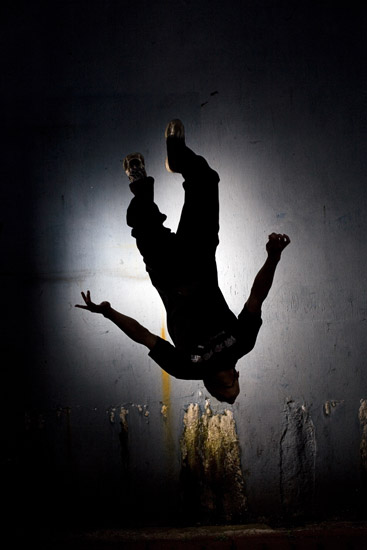 TNT parkour, Nanjing, Jiangsu, China.